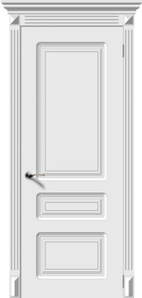 Ульяновские двери Classic Lite CL 008 ПГ, эмаль белая Ульяновские двери Classic Lite CL 008 ПГ, эмаль белая